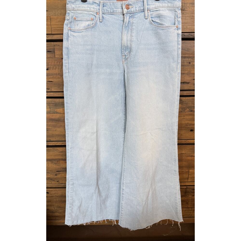 Mother Jeans Women's 29 Blue High Rise Twister Ankle Fray Cowabunga Denim NWOT - Picture 2 of 13